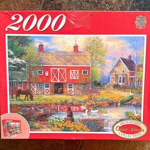 MasterPieces Red Barn Puzzle - 2000 Pieces